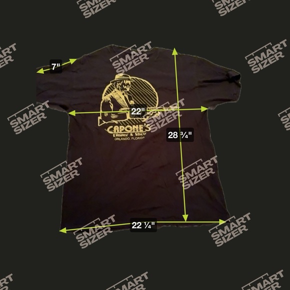 Capone's Dinner t shirt - Picture 5 of 5